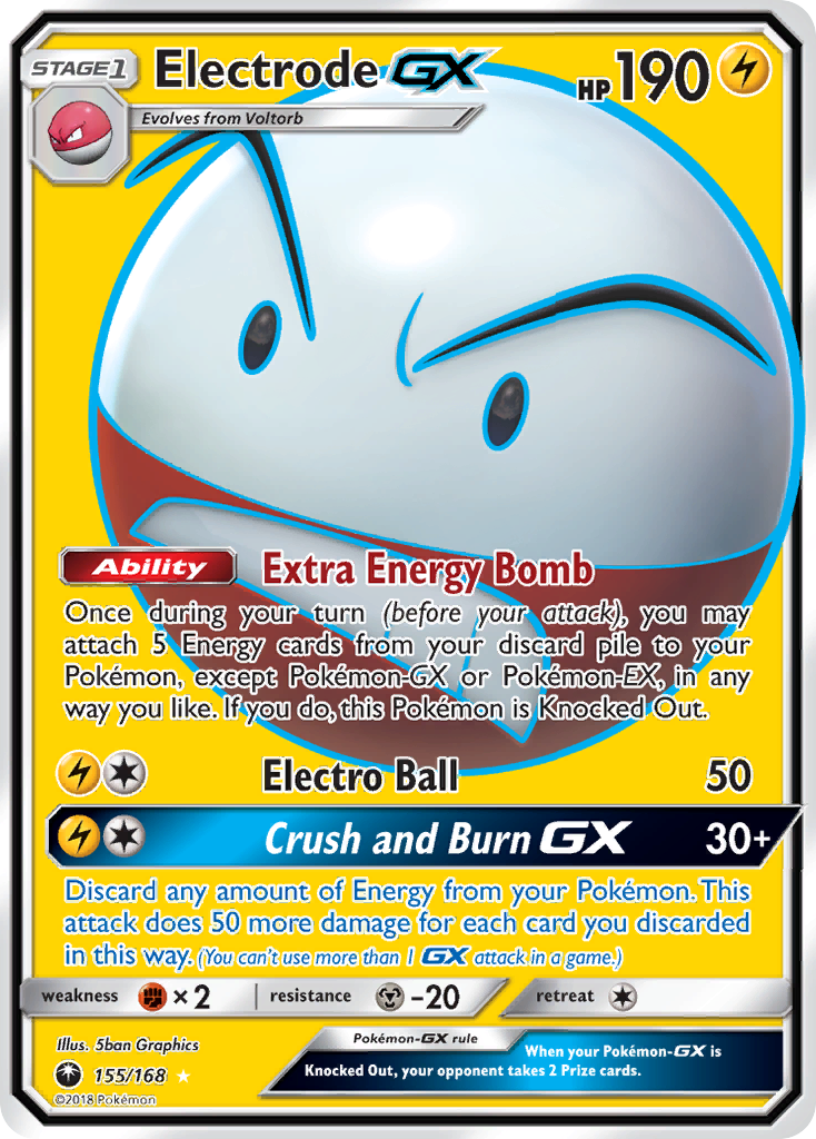 Electrode GX (155/168) [Sun & Moon: Celestial Storm] - Pokémon - Card Brawlers | Quebec | Canada |