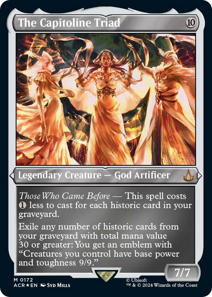 The Capitoline Triad (Foil Etched) [Assassin's Creed] - Magic: The Gathering - Card Brawlers | Quebec | Canada |