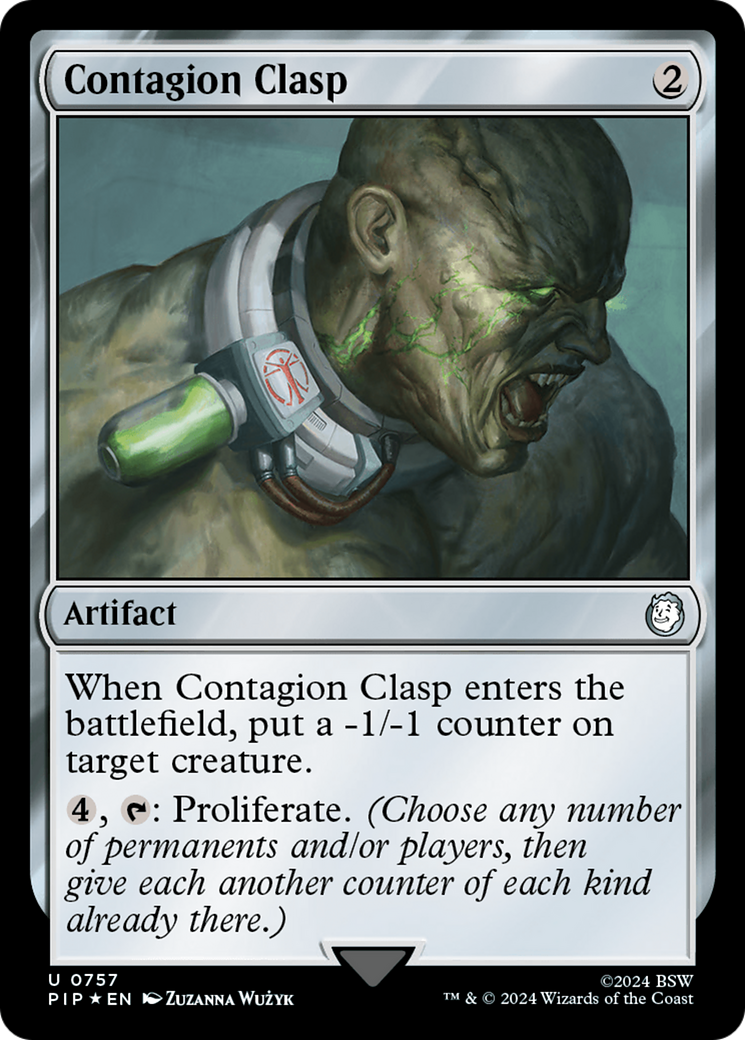 Contagion Clasp (Surge Foil) [Fallout] - Magic: The Gathering - Card Brawlers | Quebec | Canada |