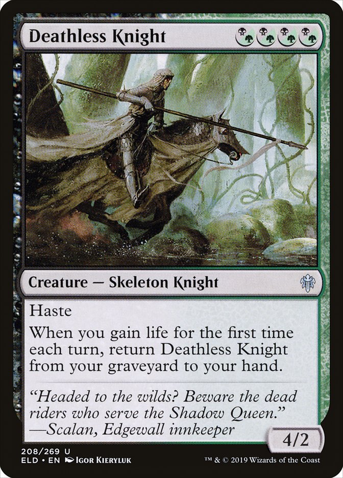 Deathless Knight [Throne of Eldraine] - Magic: The Gathering - Card Brawlers | Quebec | Canada |