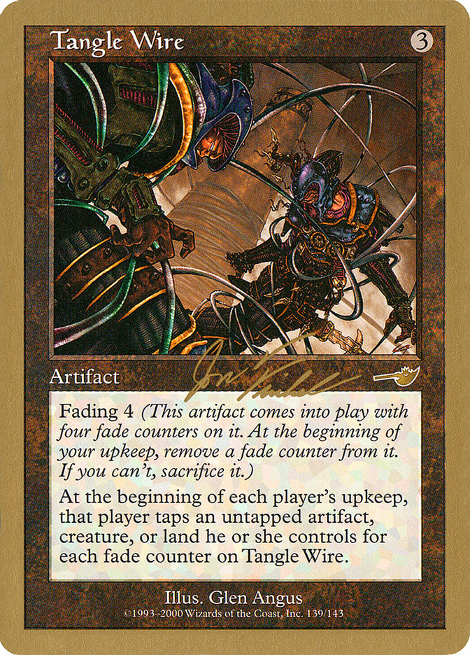 Tangle Wire (Jon Finkel) [World Championship Decks 2000] - Magic: The Gathering - Card Brawlers | Quebec | Canada |