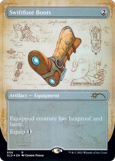 Swiftfoot Boots (Blueprint) [Secret Lair Drop Promos] - Magic: The Gathering - Card Brawlers | Quebec | Canada |