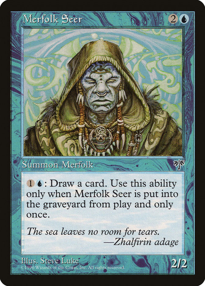 Merfolk Seer [Mirage] - Magic: The Gathering - Card Brawlers | Quebec | Canada |
