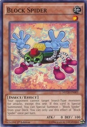 Block Spider [NECH-EN003] Common - Yu-Gi-Oh! - Card Brawlers | Quebec | Canada |