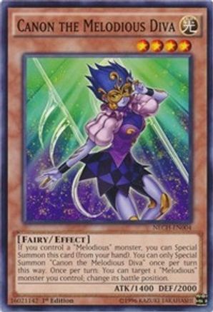 Canon the Melodious Diva [NECH-EN004] Common - Yu-Gi-Oh! - Card Brawlers | Quebec | Canada |