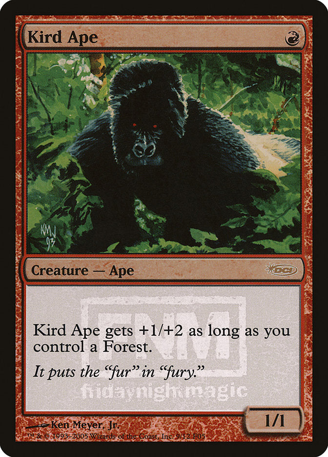 Kird Ape [Friday Night Magic 2005] - Magic: The Gathering - Card Brawlers | Quebec | Canada |