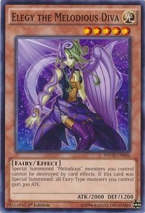 Elegy the Melodious Diva [NECH-EN006] Common - Yu-Gi-Oh! - Card Brawlers | Quebec | Canada |