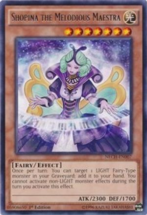 Shopina the Melodious Maestra [NECH-EN007] Rare - Yu-Gi-Oh! - Card Brawlers | Quebec | Canada |