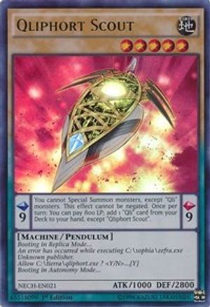 Qliphort Scout [NECH-EN021] Ultra Rare - Yu-Gi-Oh! - Card Brawlers | Quebec | Canada |