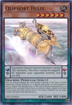 Qliphort Helix [NECH-EN023] Super Rare - Yu-Gi-Oh! - Card Brawlers | Quebec | Canada |