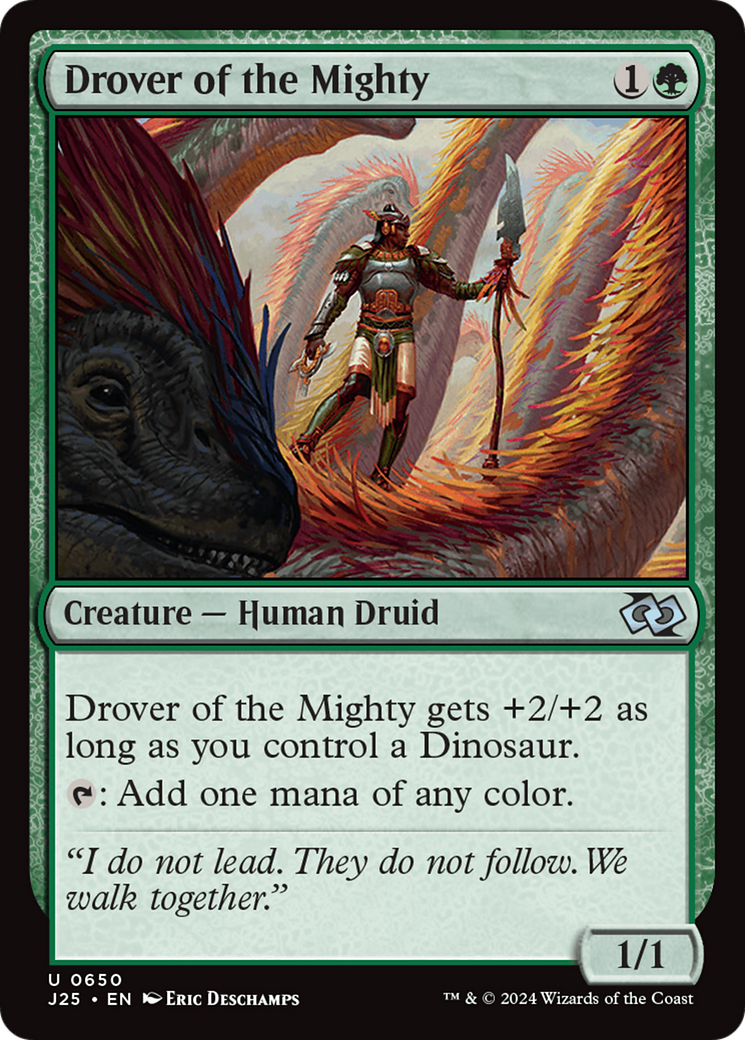 Drover of the Mighty [Foundations Jumpstart] - Magic: The Gathering - Card Brawlers | Quebec | Canada |