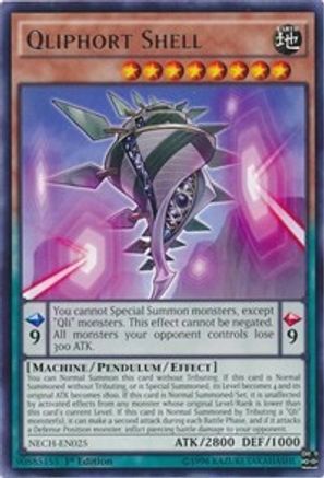 Qliphort Shell [NECH-EN025] Rare - Yu-Gi-Oh! - Card Brawlers | Quebec | Canada |