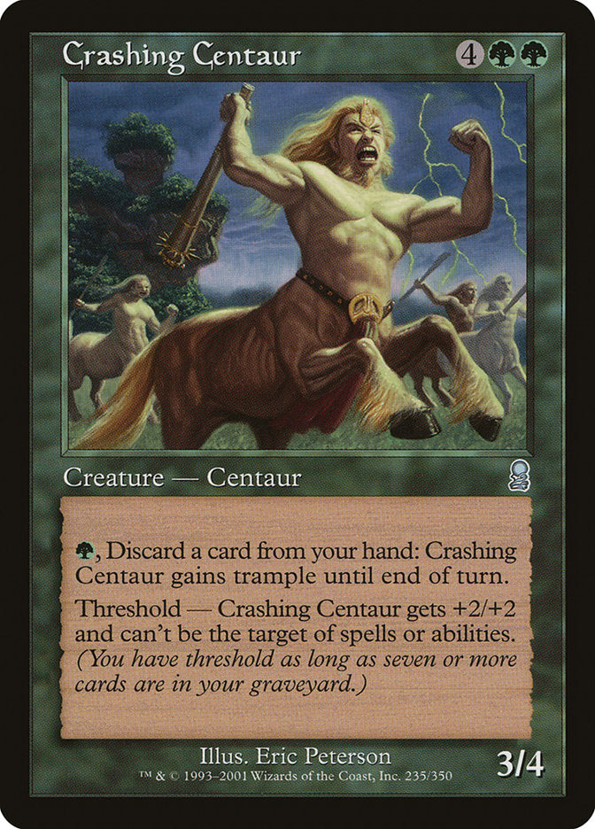 Crashing Centaur [Odyssey] - Magic: The Gathering - Card Brawlers | Quebec | Canada |