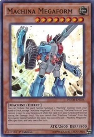 Machina Megaform [NECH-EN036] Super Rare - Yu-Gi-Oh! - Card Brawlers | Quebec | Canada |
