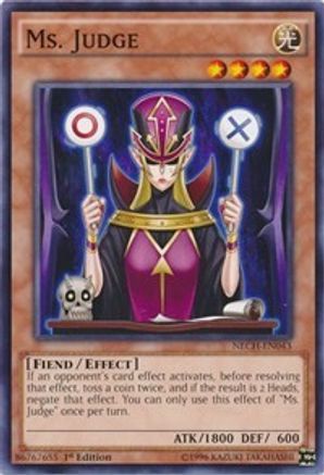 Ms. Judge [NECH-EN043] Common - Yu-Gi-Oh! - Card Brawlers | Quebec | Canada |