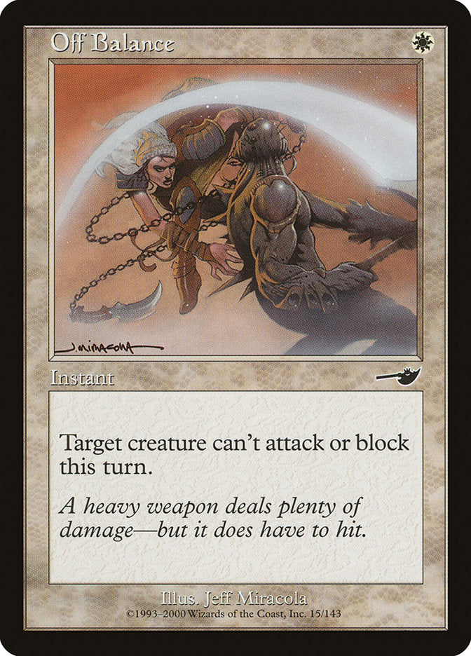 Off Balance [Nemesis] - Magic: The Gathering - Card Brawlers | Quebec | Canada |