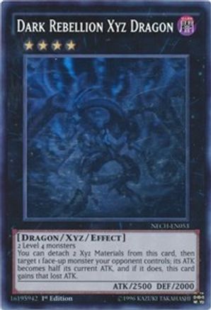 Dark Rebellion Xyz Dragon [NECH-EN053] Ghost Rare - Yu-Gi-Oh! - Card Brawlers | Quebec | Canada |