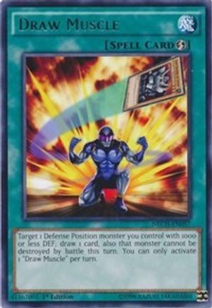 Draw Muscle [NECH-EN057] Rare - Yu-Gi-Oh! - Card Brawlers | Quebec | Canada |