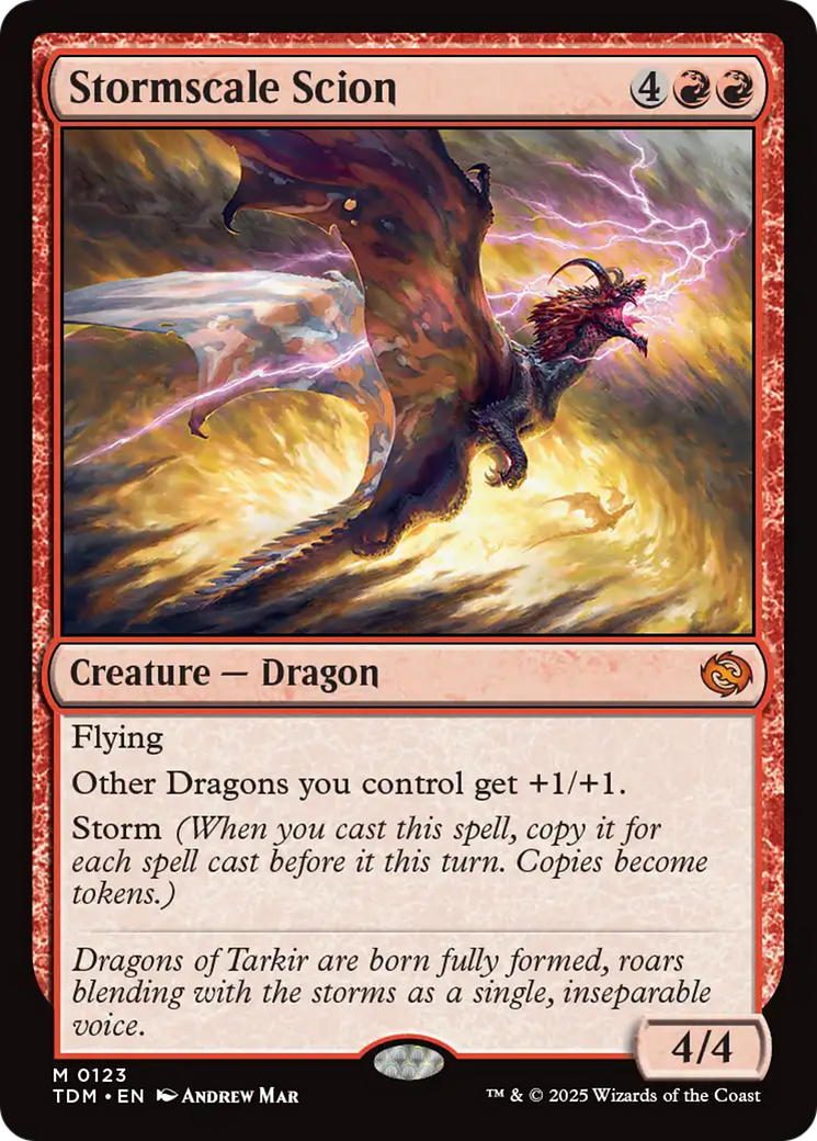 Stormscale Scion [Tarkir: Dragonstorm] - Magic: The Gathering - Card Brawlers | Quebec | Canada |