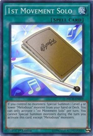 1st Movement Solo [NECH-EN059] Super Rare - Yu-Gi-Oh! - Card Brawlers | Quebec | Canada |