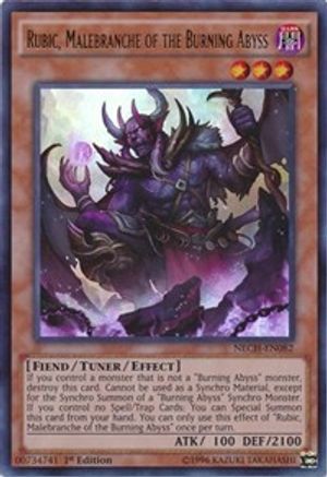 Rubic, Malebranche of the Burning Abyss [NECH-EN082] Ultra Rare - Yu-Gi-Oh! - Card Brawlers | Quebec | Canada |