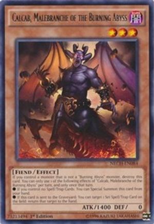 Calcab, Malebranche of the Burning Abyss [NECH-EN084] Rare