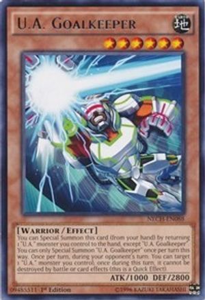 U.A. Goalkeeper [NECH-EN088] Rare - Yu-Gi-Oh! - Card Brawlers | Quebec | Canada |