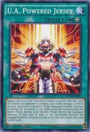 U.A. Powered Jersey [NECH-EN089] Common - Yu-Gi-Oh! - Card Brawlers | Quebec | Canada |