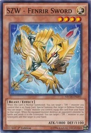 SZW - Fenrir Sword [NECH-EN091] Common - Yu-Gi-Oh! - Card Brawlers | Quebec | Canada |