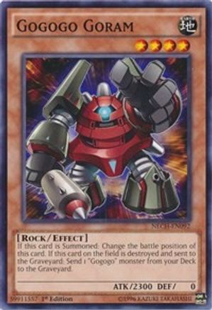 Gogogo Goram [NECH-EN092] Common - Yu-Gi-Oh! - Card Brawlers | Quebec | Canada |
