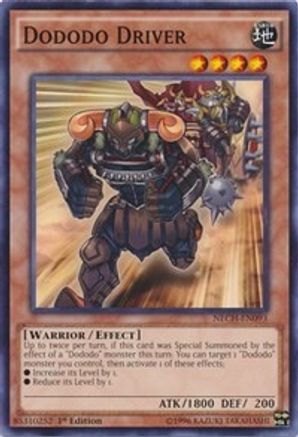 Dododo Driver [NECH-EN093] Common - Yu-Gi-Oh! - Card Brawlers | Quebec | Canada |