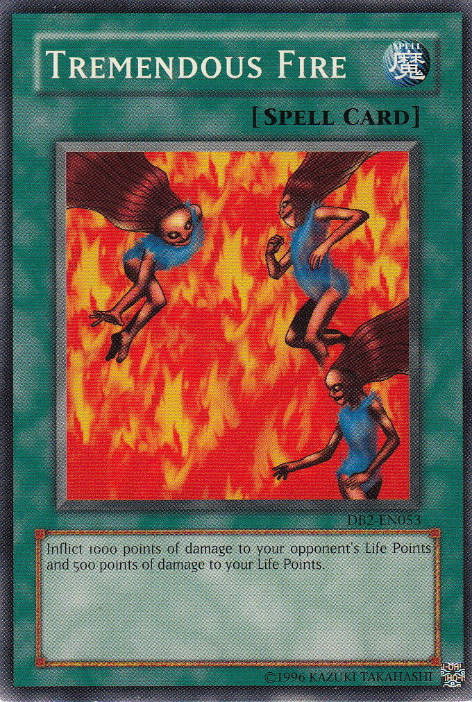 Tremendous Fire [DB2-EN053] Common - Yu-Gi-Oh! - Card Brawlers | Quebec | Canada |