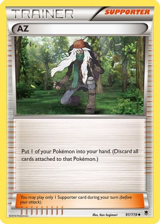 AZ (91/119) [XY: Phantom Forces] - Pokémon - Card Brawlers | Quebec | Canada |