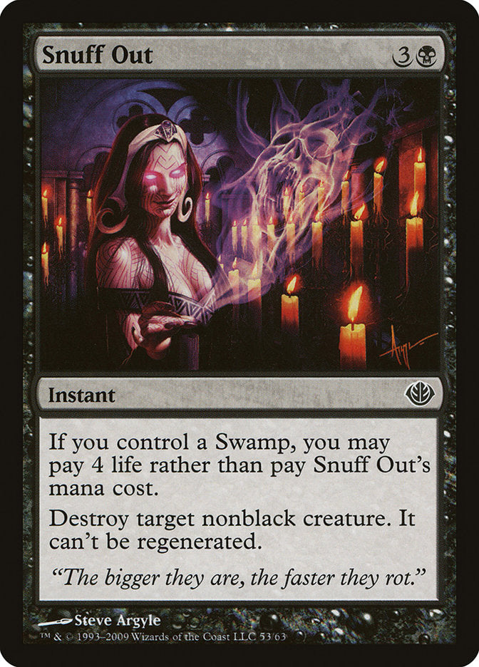 Snuff Out [Duel Decks: Garruk vs. Liliana] - Magic: The Gathering - Card Brawlers | Quebec | Canada |