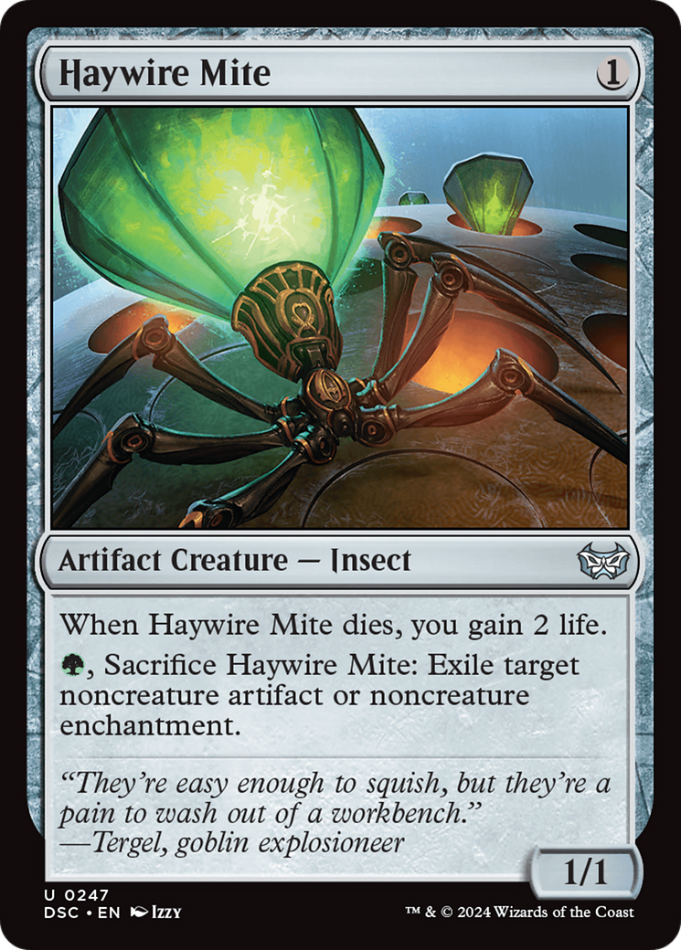 Haywire Mite [Duskmourn: House of Horror Commander] - Magic: The Gathering - Card Brawlers | Quebec | Canada |