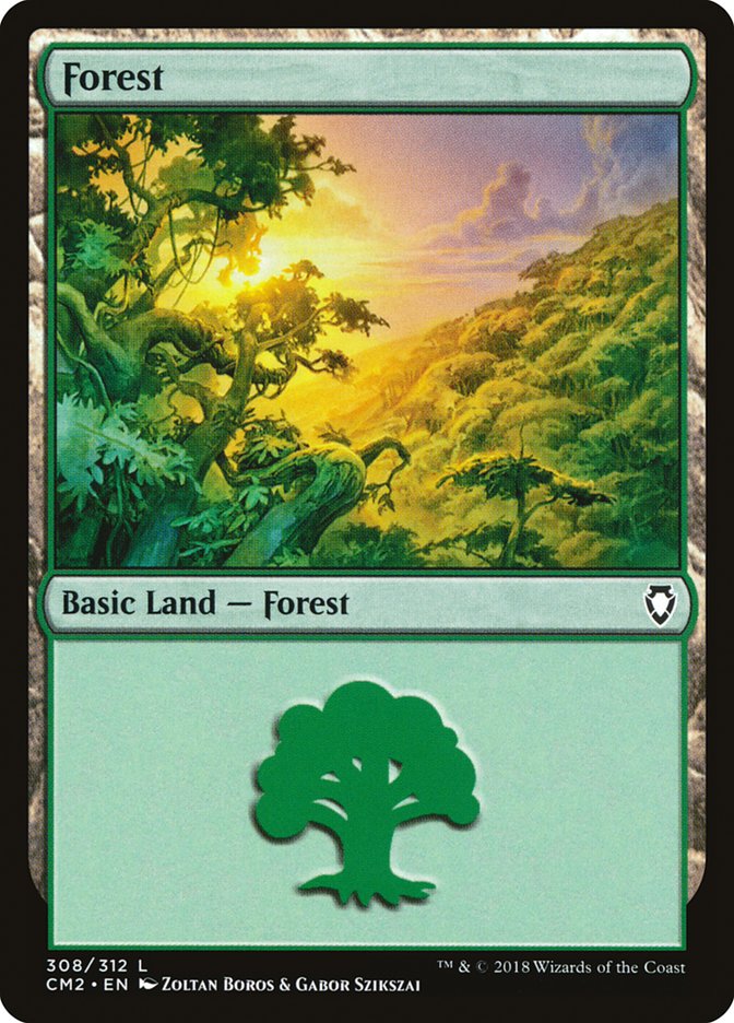 Forest (308) [Commander Anthology Volume II] - Magic: The Gathering - Card Brawlers | Quebec | Canada |