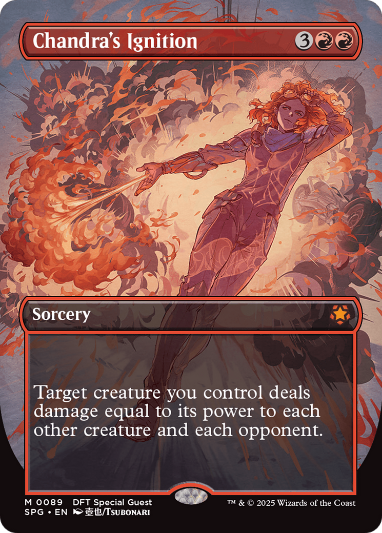 Chandra's Ignition (Borderless) [Aetherdrift Special Guests] - Magic: The Gathering - Card Brawlers | Quebec | Canada |