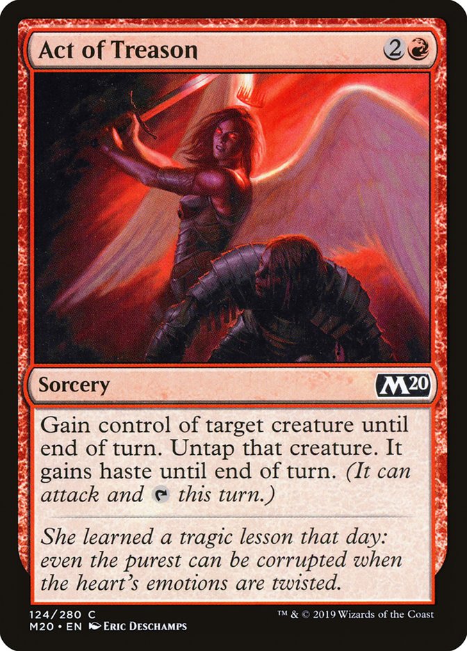 Act of Treason [Core Set 2020] - Magic: The Gathering - Card Brawlers | Quebec | Canada |