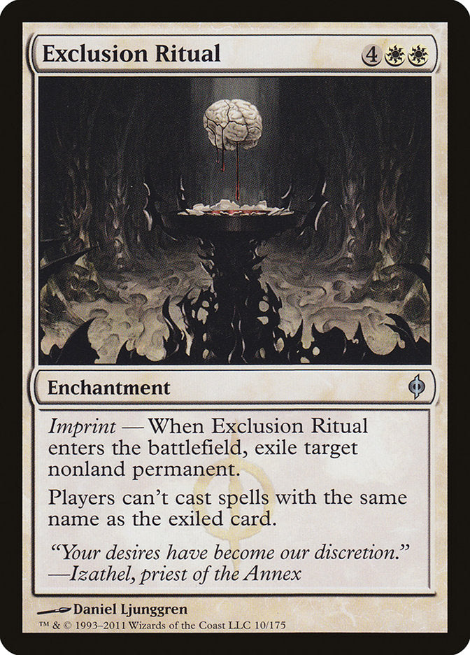 Exclusion Ritual [New Phyrexia] - Magic: The Gathering - Card Brawlers | Quebec | Canada |