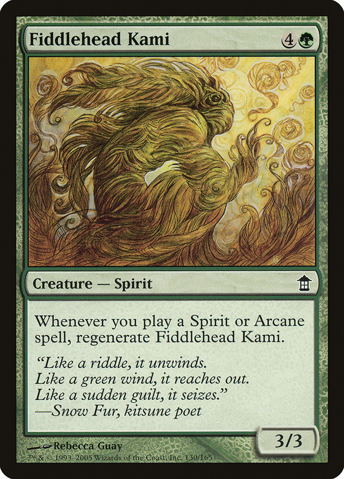 Fiddlehead Kami [Saviors of Kamigawa] - Magic: The Gathering - Card Brawlers | Quebec | Canada |