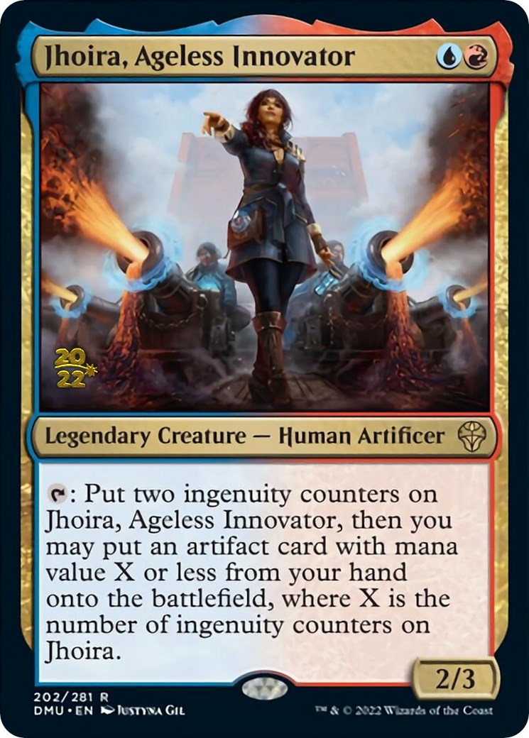 Jhoira, Ageless Innovator [Dominaria United Prerelease Promos] - Magic: The Gathering - Card Brawlers | Quebec | Canada |