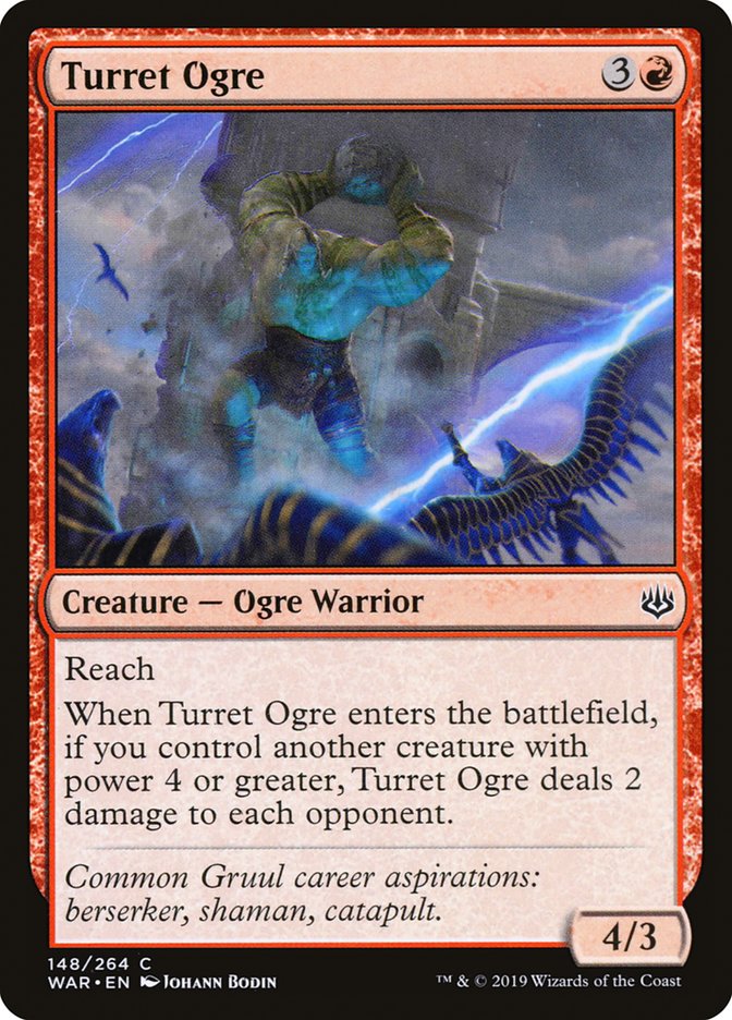 Turret Ogre [War of the Spark] - Magic: The Gathering - Card Brawlers | Quebec | Canada |