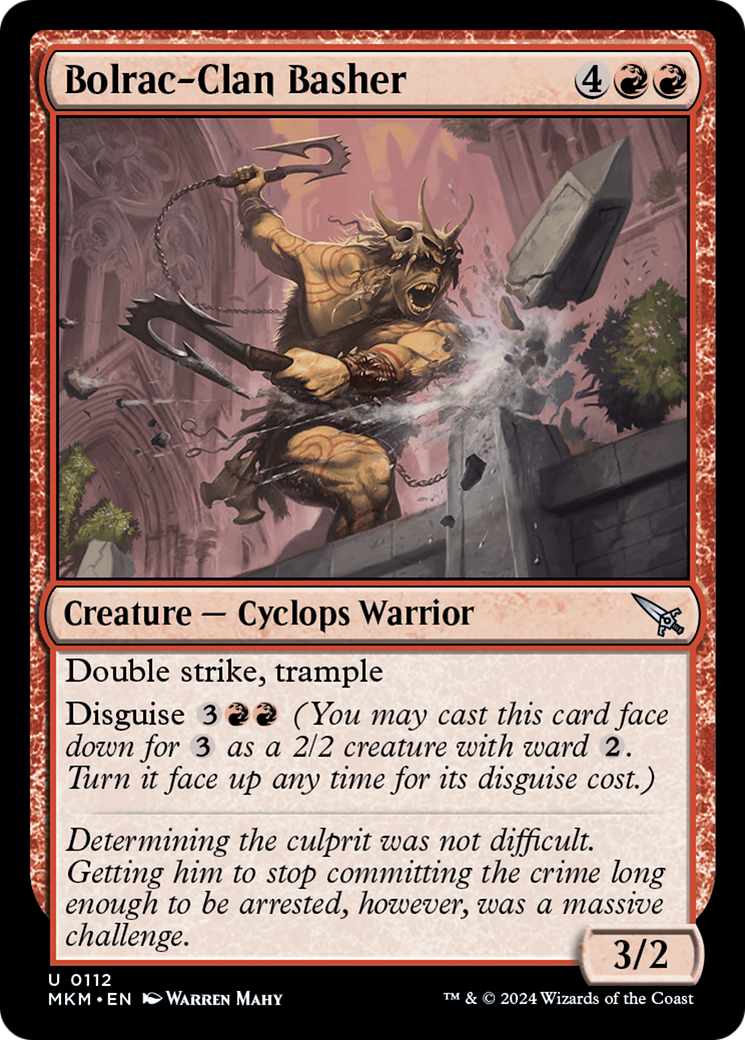 Bolrac-Clan Basher [Murders at Karlov Manor] - Magic: The Gathering - Card Brawlers | Quebec | Canada |