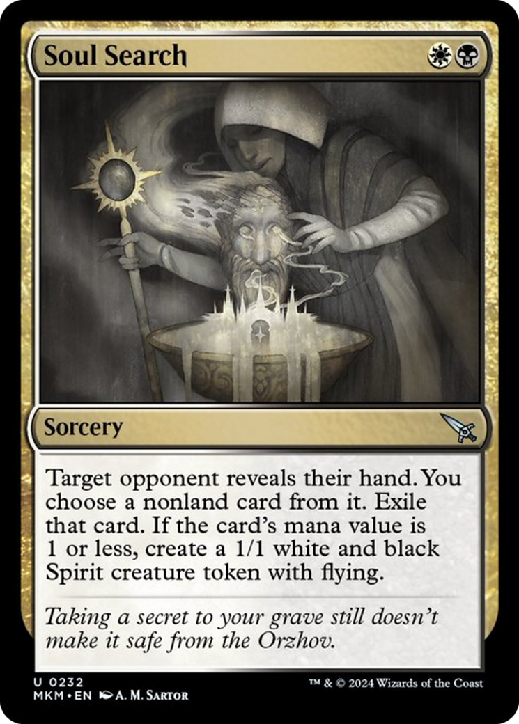 Soul Search [Murders at Karlov Manor] - Magic: The Gathering - Card Brawlers | Quebec | Canada |