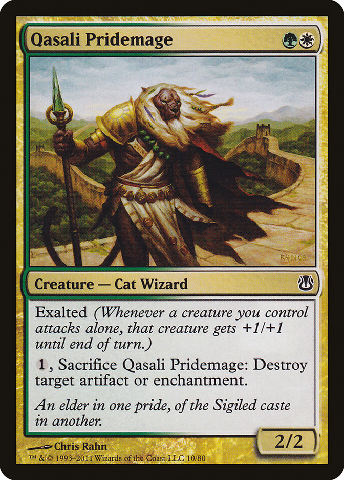 Qasali Pridemage [Duel Decks: Ajani vs. Nicol Bolas] - Magic: The Gathering - Card Brawlers | Quebec | Canada |