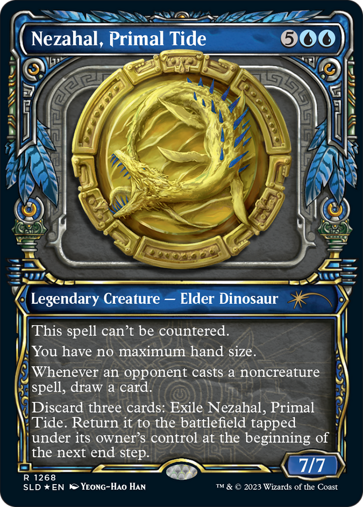 Nezahal, Primal Tide (Halo Foil) [Secret Lair Drop Series] - Magic: The Gathering - Card Brawlers | Quebec | Canada |