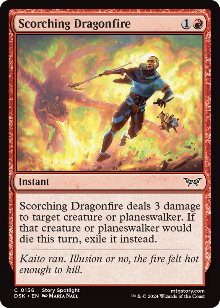 Scorching Dragonfire [Duskmourn: House of Horror] - Magic: The Gathering - Card Brawlers | Quebec | Canada |