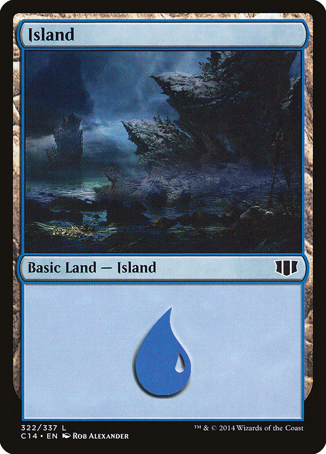Island (322) [Commander 2014] - Magic: The Gathering - Card Brawlers | Quebec | Canada |