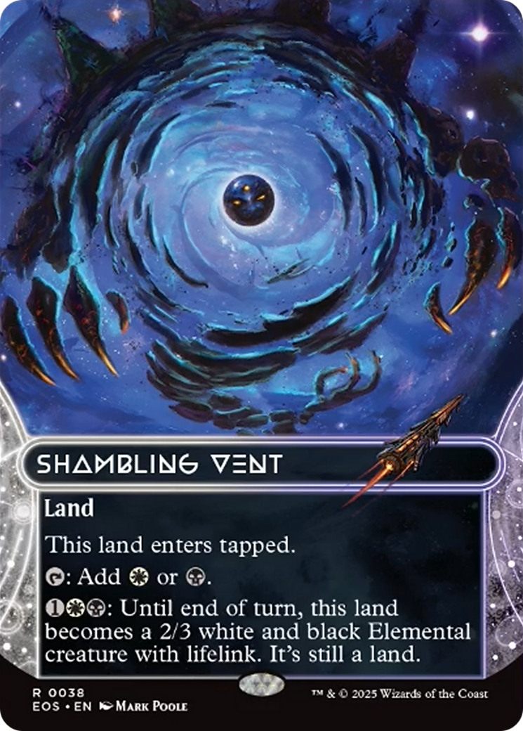 Shambling Vent (0038) (Borderless) [Edge of Eternities: Stellar Sights] - Magic: The Gathering - Card Brawlers | Quebec | Canada |