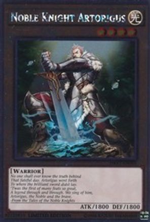 Noble Knight Artorigus [NKRT-EN003] Platinum Rare - Yu-Gi-Oh! - Card Brawlers | Quebec | Canada |